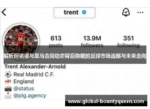 解析阿诺德与皇马合同动态背后隐藏的足球市场战略与未来走向