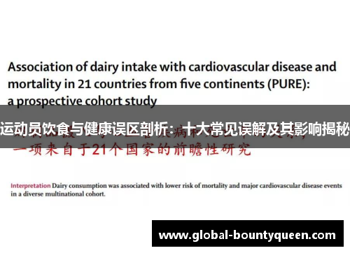 运动员饮食与健康误区剖析：十大常见误解及其影响揭秘